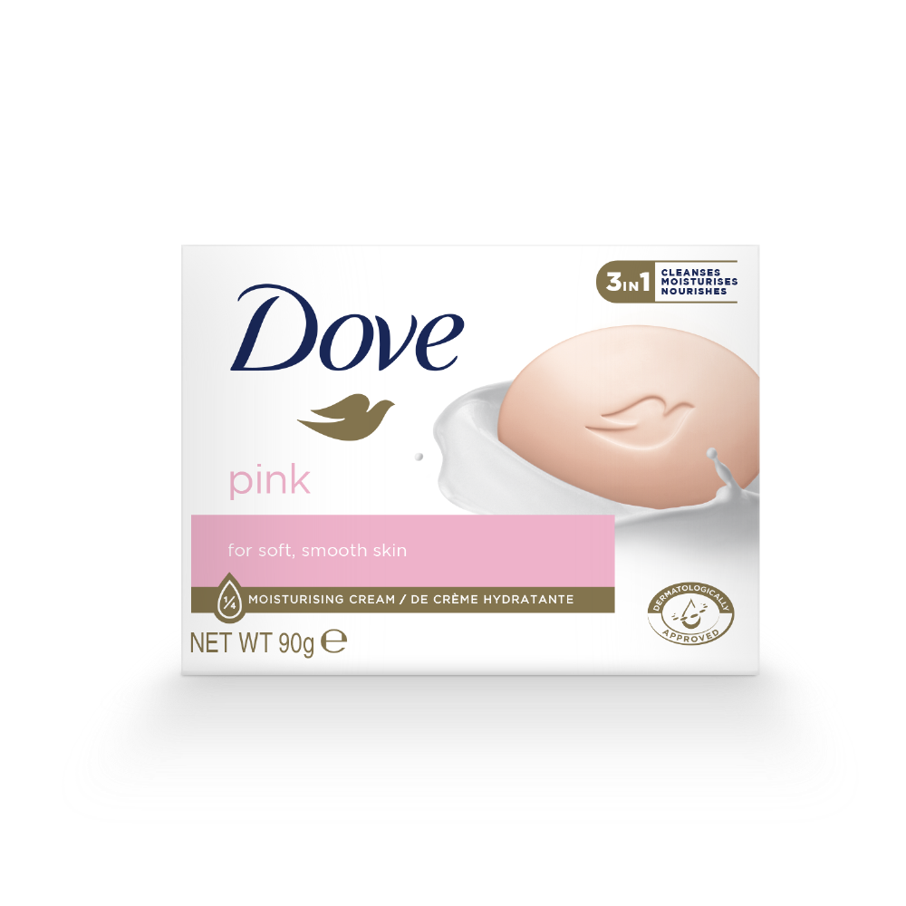 Dove Pink Cream Bar Soap 90G